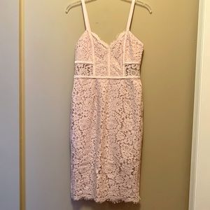 Express Lace Pencil Dress